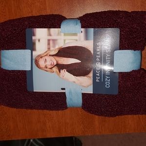 Burgundy Infinity Scarf